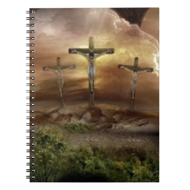 JESUS ON THE CROSS NOTEBOOK (Front)
