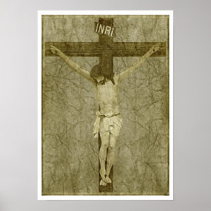 Jesus on the Cross Poster