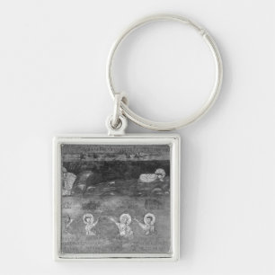 Jesus on the Mount of Olives Key Ring