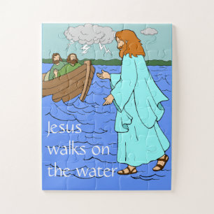 Jesus on the Water Jigsaw Puzzle