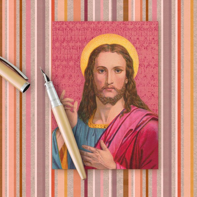 Jesus Our Saviour Religious Card (Creator Uploaded)