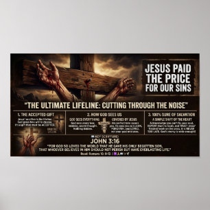 Jesus Paid the Price Poster