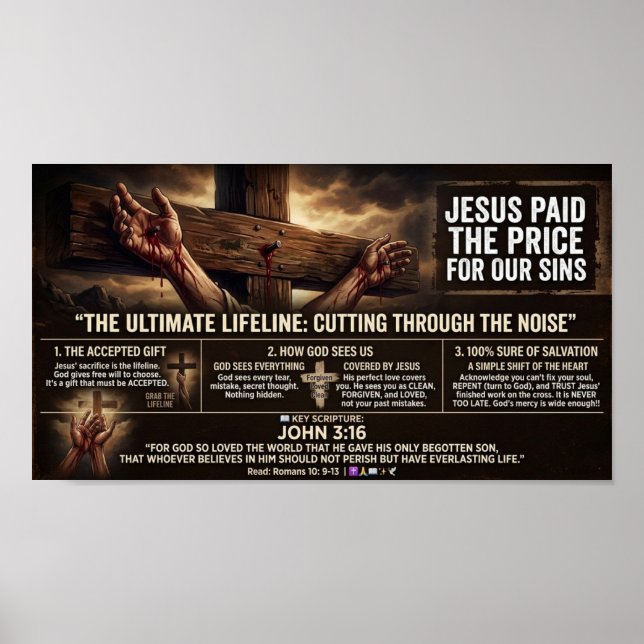Jesus Paid the Price  Poster (Front)