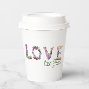 Jesus Paper Cups