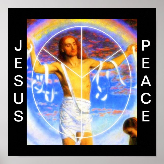 JESUS PEACE POSTER (Front)