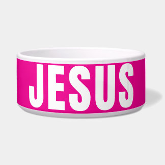 JESUS Pet Bowl