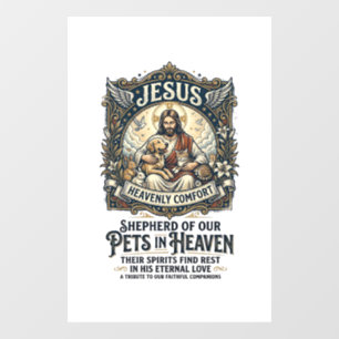 Jesus Pet Memorial Remembrance Shirt Christian Gra