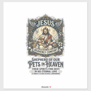 Jesus Pet Memorial Remembrance Shirt Christian Gra