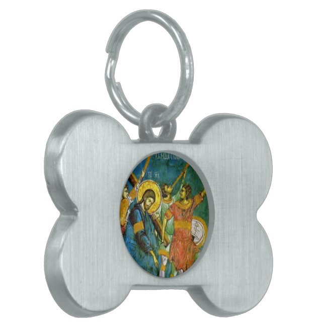 Jesus Pet Name Tag (Front Left)
