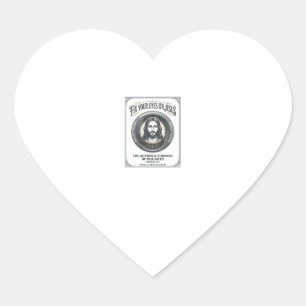 Jesus Photography Mum Family Photographer Vintage Heart Sticker