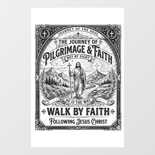 Jesus Pilgrimage Camino Holy Journey (Sheet)