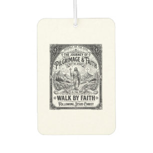 Jesus Pilgrimage Camino Holy Journey Car Air Freshener
