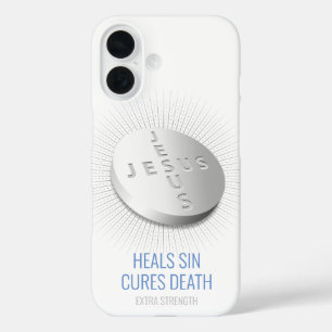 Jesus Pill - Customisable Faith Pray Christian God iPhone 16 Case