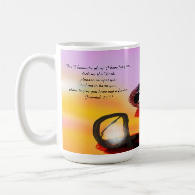 jesus plan  coffee mug (Left)