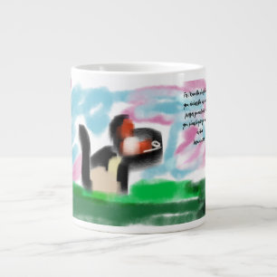jesus plan large coffee mug