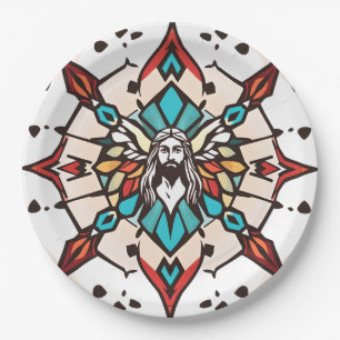 Jesus plates! paper plate
