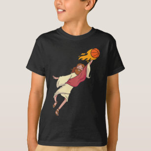 Jesus Playing Basketball  T-Shirt