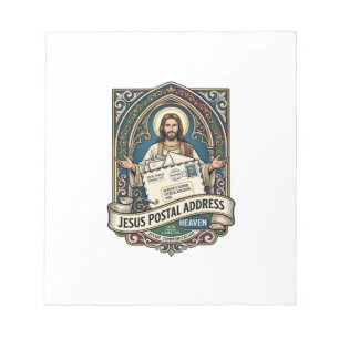 Jesus Postal Address Heaven Jesus Postal Address H Notepad