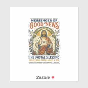 Jesus Postal Worker Delivery Shirt Faith Based Des