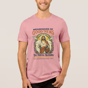 Jesus Postal Worker Delivery Shirt Faith Based Des
