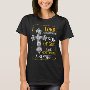 Jesus Prayer Eastern Orthodox & Catholic Christian T-Shirt
