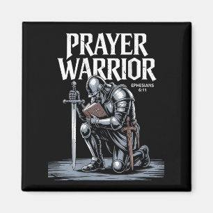 Jesus Prayer Warrior Christian Armour Of God Son G Magnet