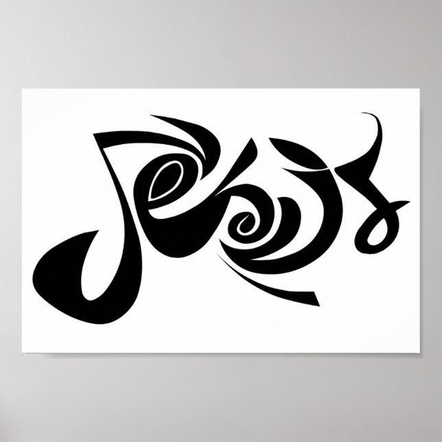 "Jesus" print (Front)