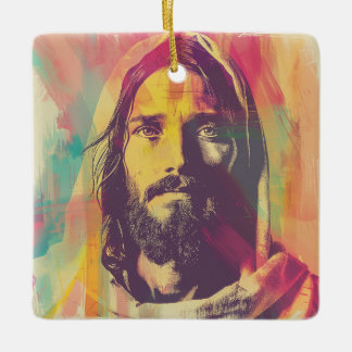 Jesus Print Ornament