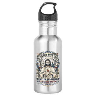 Jesus Prophecy Eschatology Vintage Shirt Christian 532 Ml Water Bottle