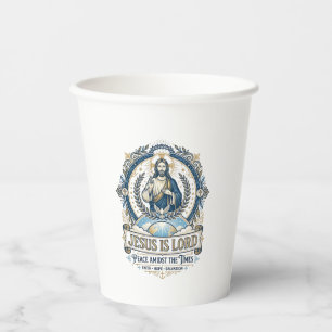 Jesus Prophecy Eschatology Vintage Shirt Christian Paper Cups
