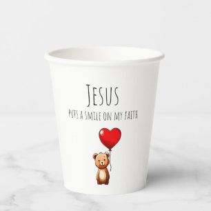 Jesus Puts A Smile On My Faith Party Cup