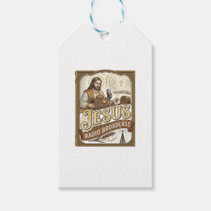 Jesus Radio Broadcast Jesus Radio Broadcast Christ Gift Tags