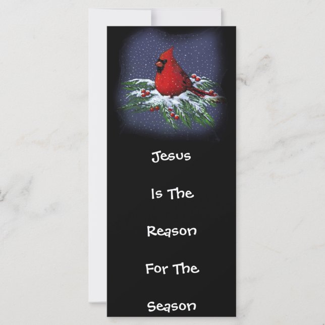 JESUS REASON FOR SEASON: CARDINAL: ART (Front)