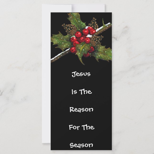 JESUS REASON FOR SEASON: Holly: Art (Front)