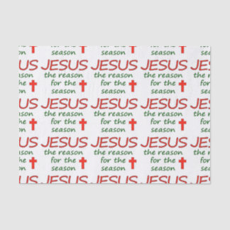 JESUS Reason for Season Tissue Paper