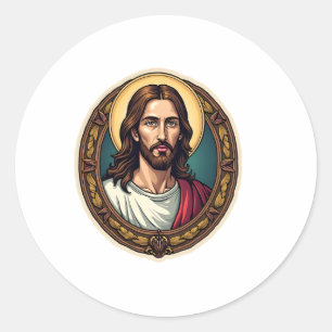 Jesus Redeemer Seal Vintage Engraving Tee