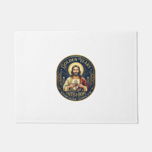 Jesus Retirement Vintage Shirt Christian Doormat