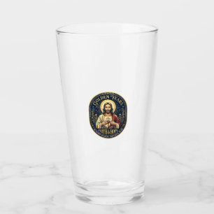 Jesus Retirement Vintage Shirt Christian Glass