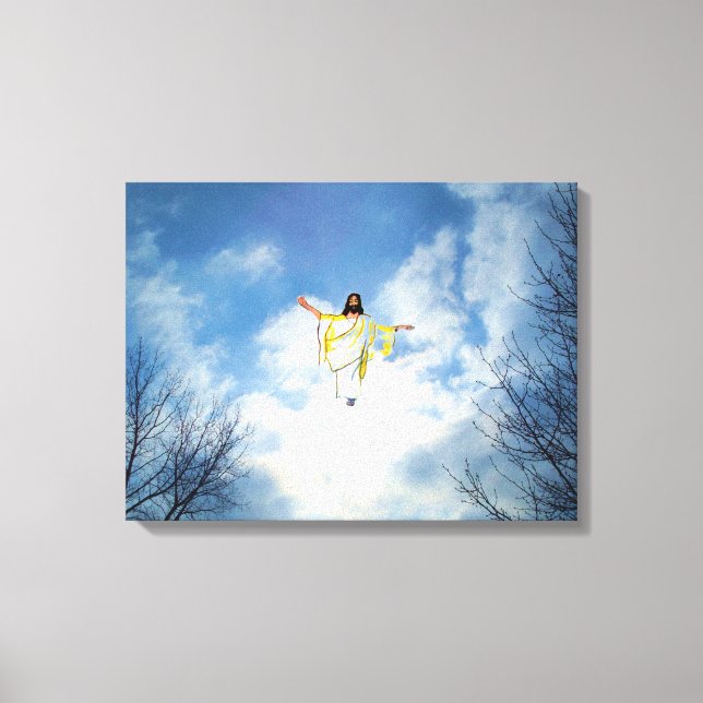 JESUS RETURNS   CANVAS PRINT (Front)