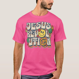 Jesus Revolution Boho Hippie Christian T-Shirt