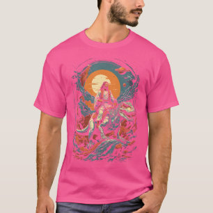 Jesus Riding In Space T-Rex Dinosaur Meme Sci-Fi B T-Shirt