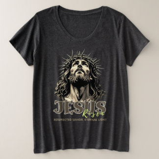 Jesus Risen - Jesus Christ Artistic Plus Size T-Shirt