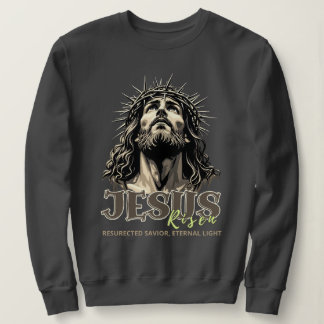Jesus Risen - Jesus Christ Artistic Sweatshirt