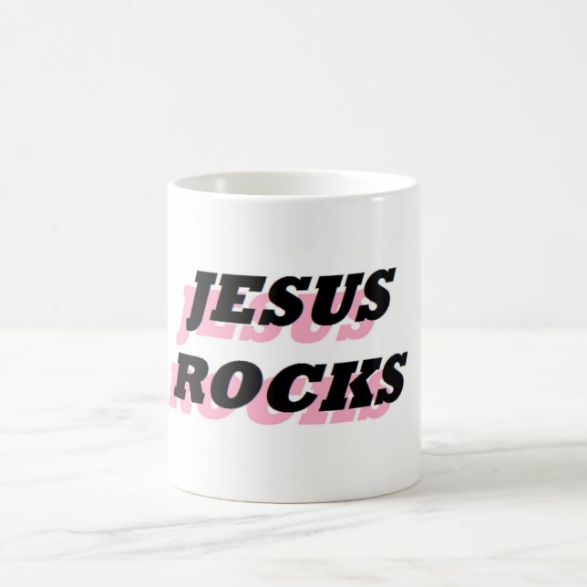 JESUS ROCKS COFFEE MUG (Center)