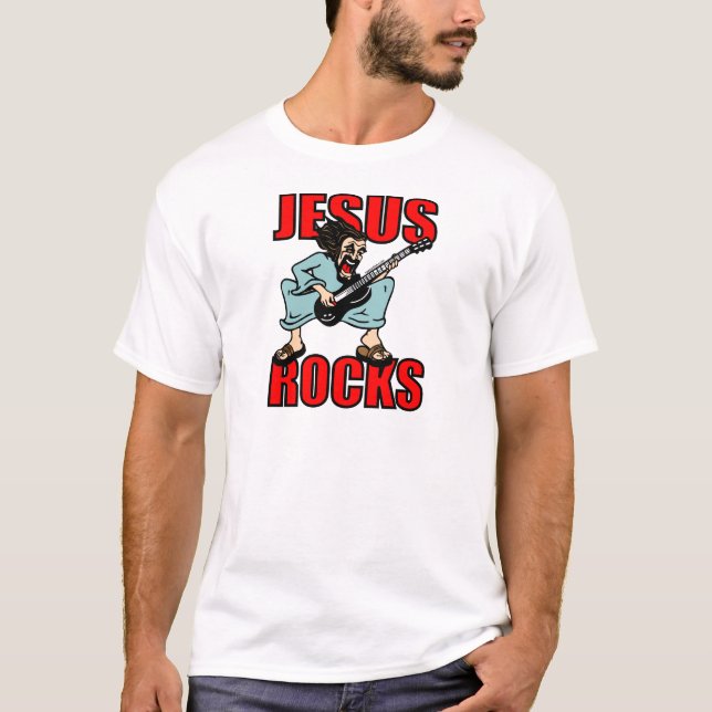 JESUS ROCKS T-Shirt (Front)
