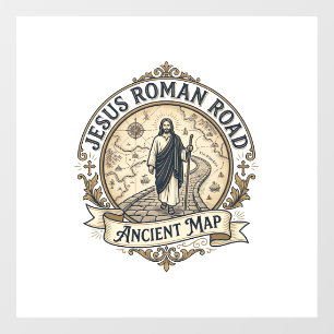 Jesus Roman Road Ancient Map Jesus Roman Road Anci