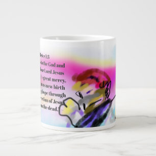 jesus  rose  large coffee mug