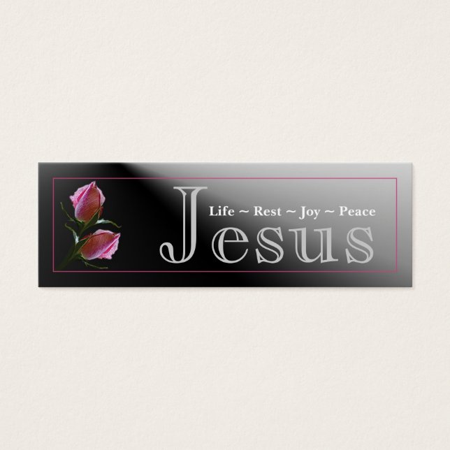 Jesus Rose Profile Card (Front)