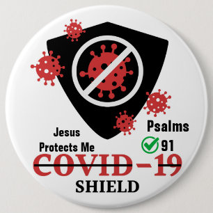 Jesus - Round Button