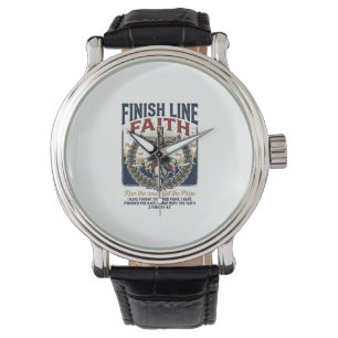 Jesus Running Marathon Vintage Shirt Christian Gra Watch